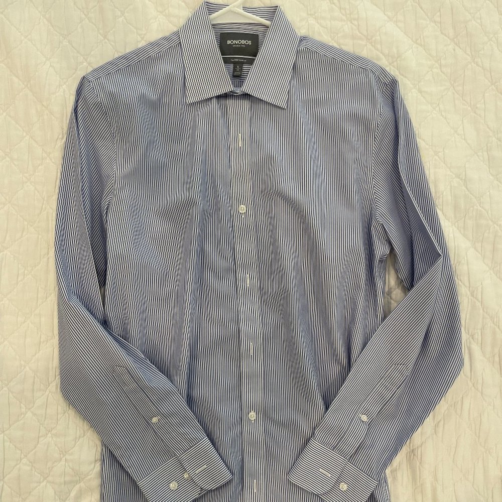 Bonobos Tailored Slim Fit 16/35 Dress Shirt